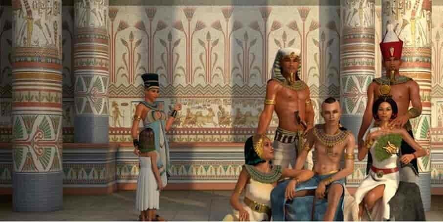 Royal family in Ancient Egypt